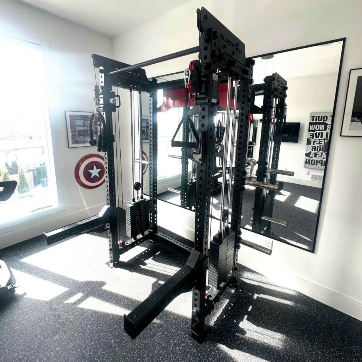 Select Fitness SF-3 Functional Half Rack