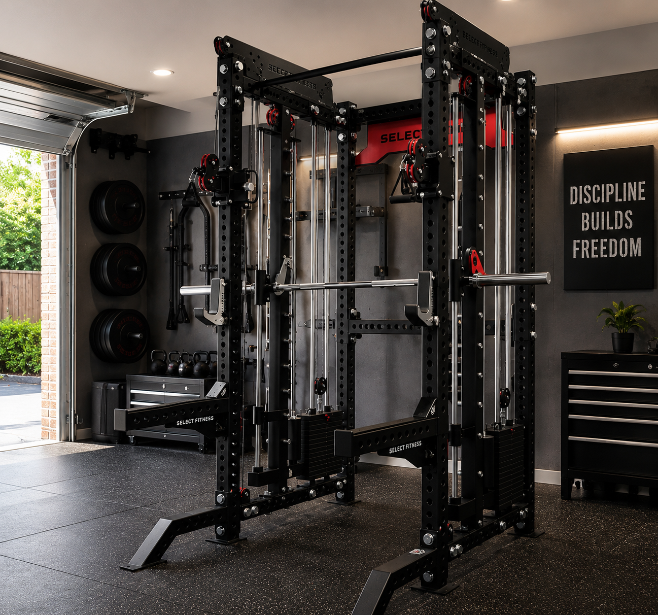 Select Fitness SF-5 Smith Functional Trainer